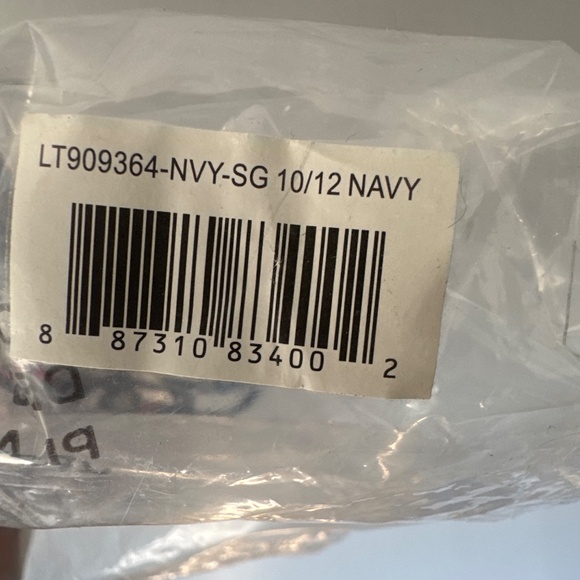 Limited Too UPF 50+ bikini navy and white - Picture 6 of 6